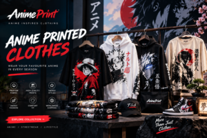 Anime Printed Clothes : Wear Your Anime Passion with Style